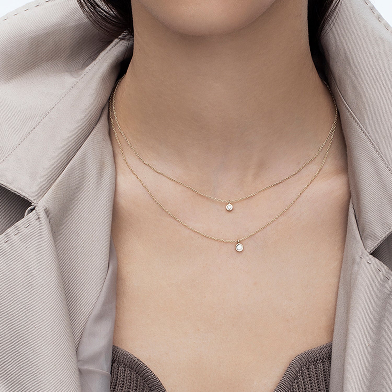 10 point diamond necklace