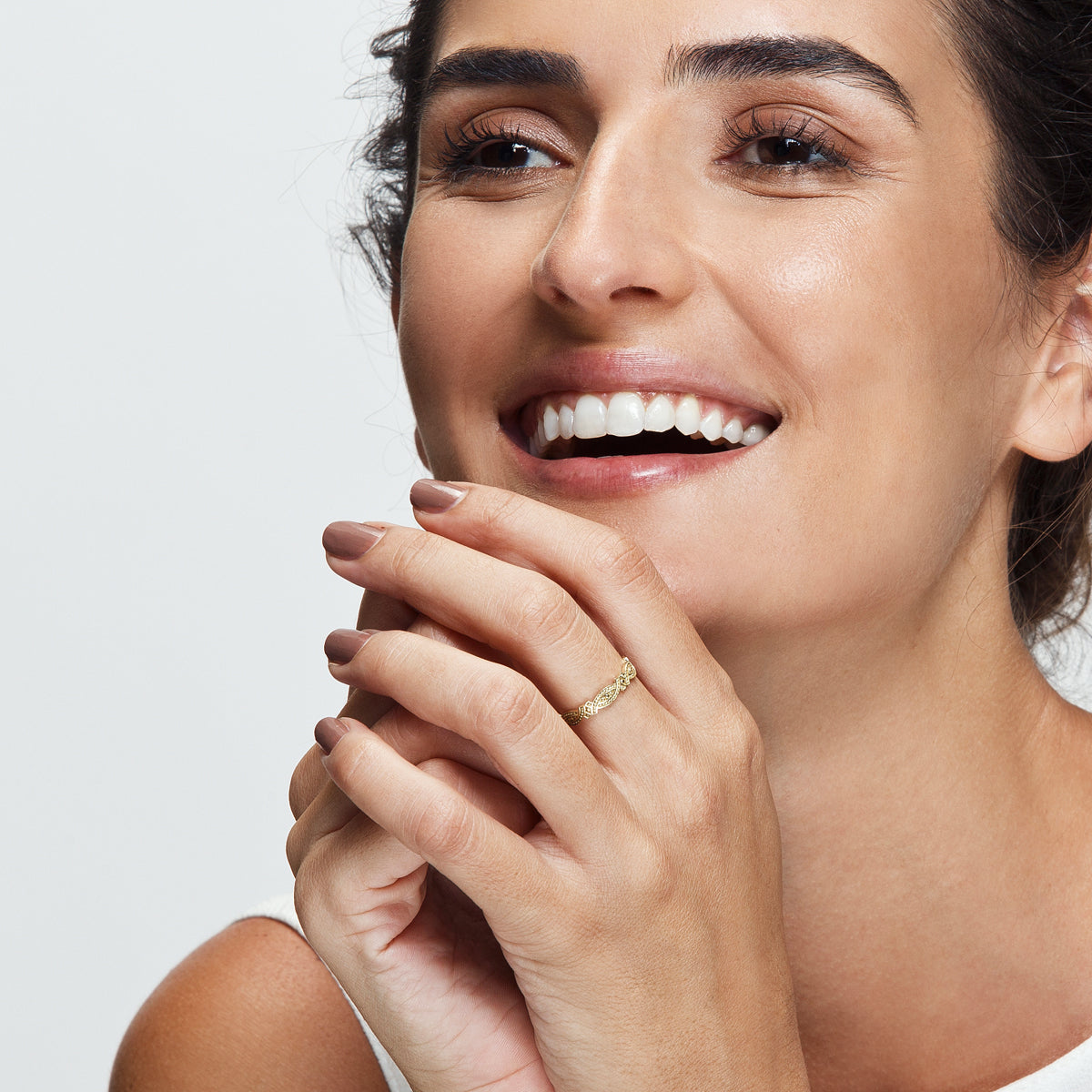 Vintage style wedding ring