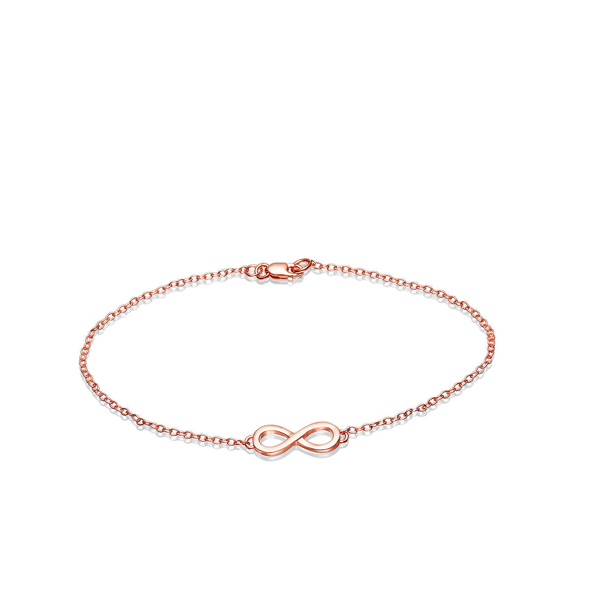 Gold infinity bracelet