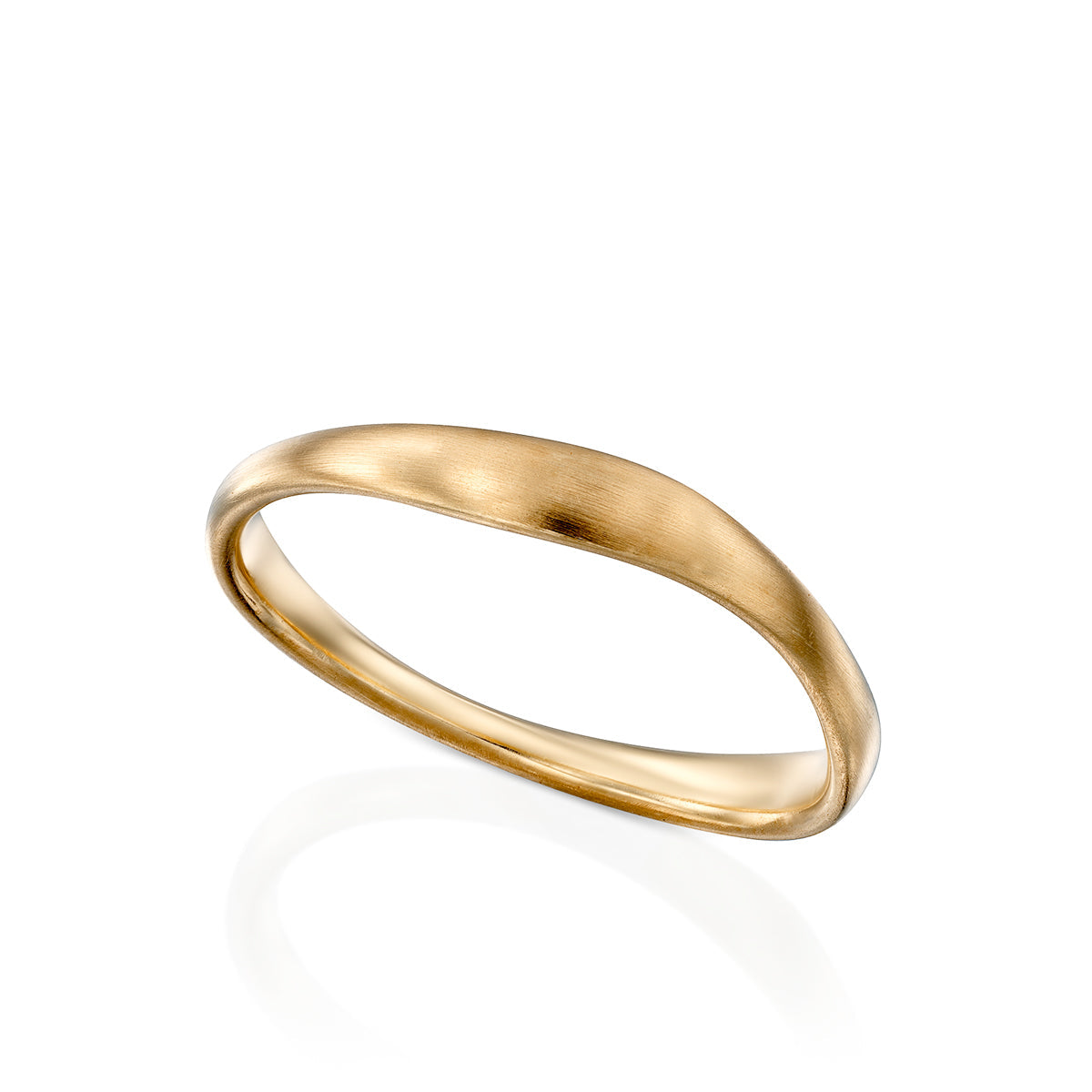 Asymmetric wedding ring