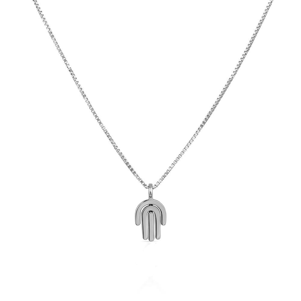 Hamsa gold necklace designed