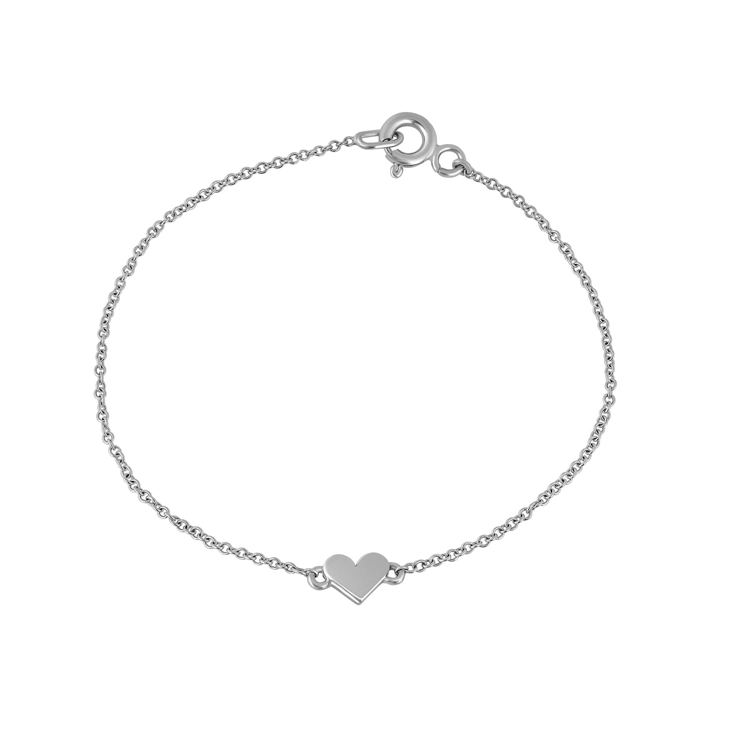 Gold bracelet, gentle heart