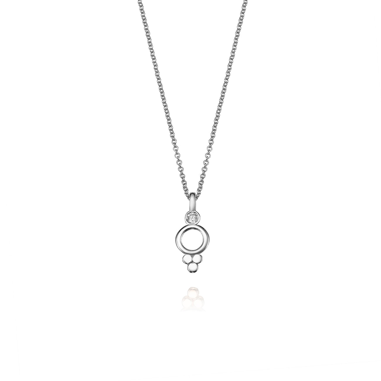 Indian style gold necklace studded with diamonds