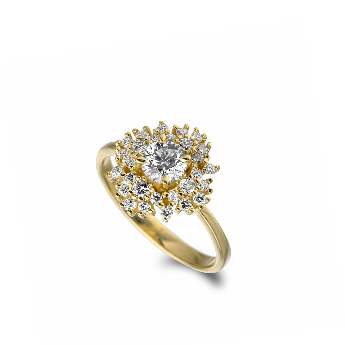 An impressive and special diamond ring