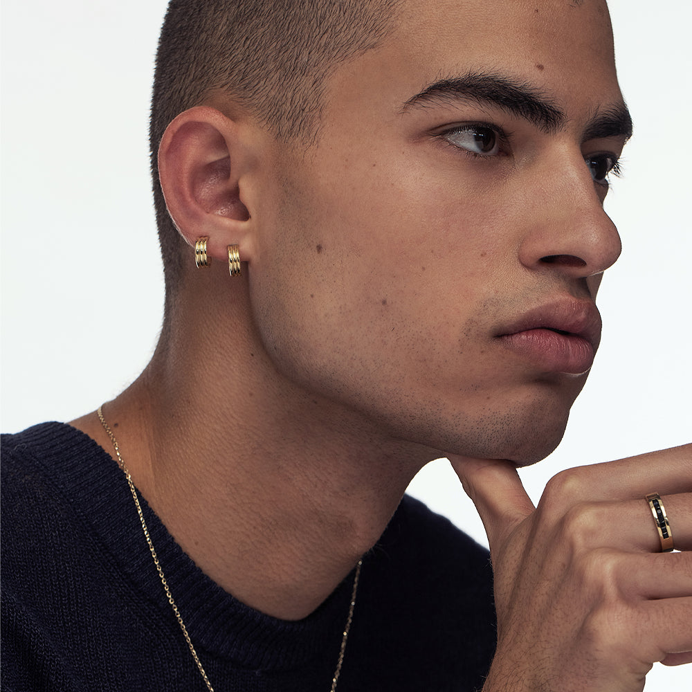 Small and presentable hoop earrings