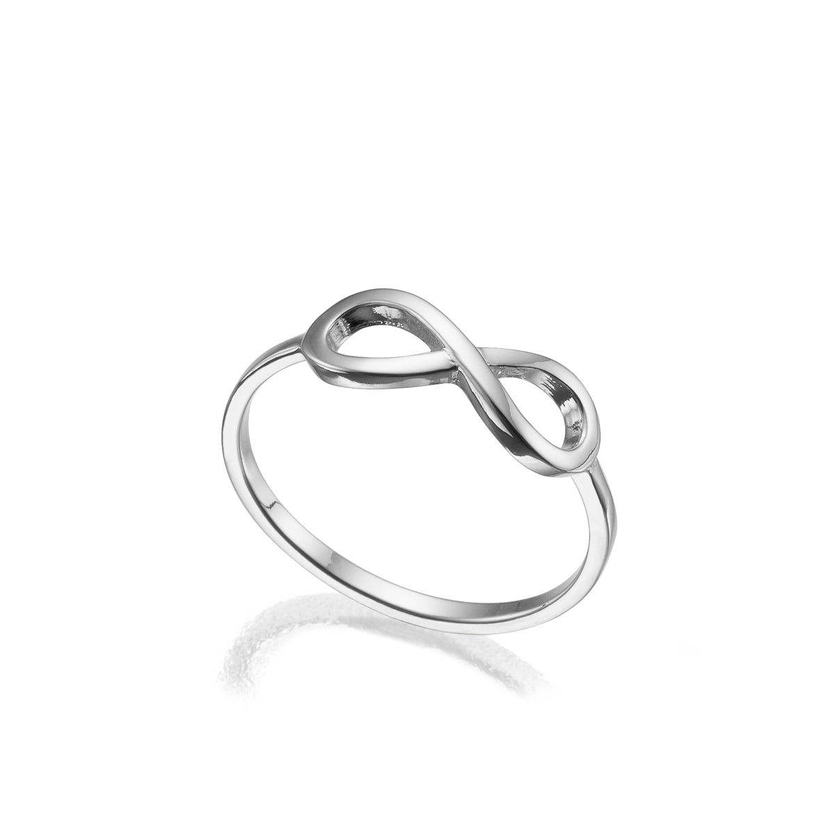 Infinity gold ring