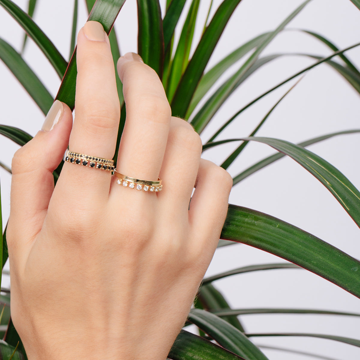 A special black diamond ring