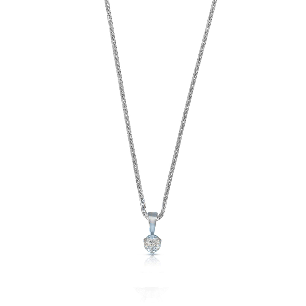 Classic diamond necklace