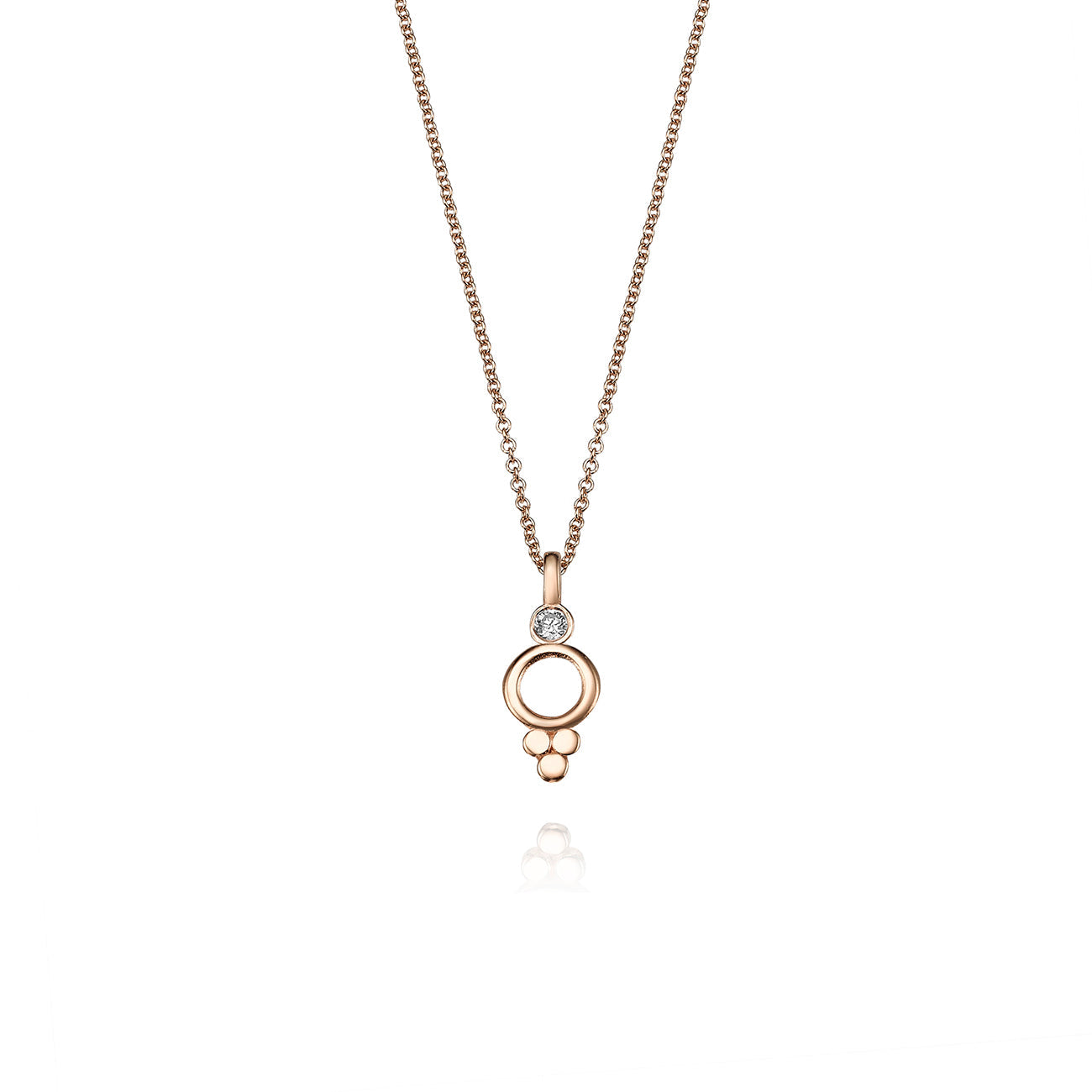 Indian style gold necklace studded with diamonds