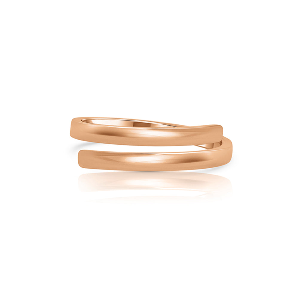A special spring gold ring for men