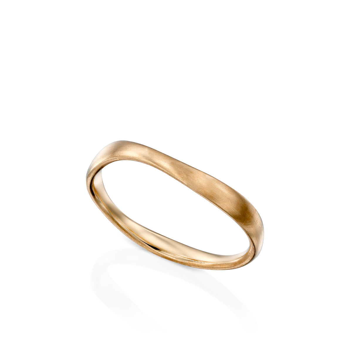 Asymmetric wedding ring