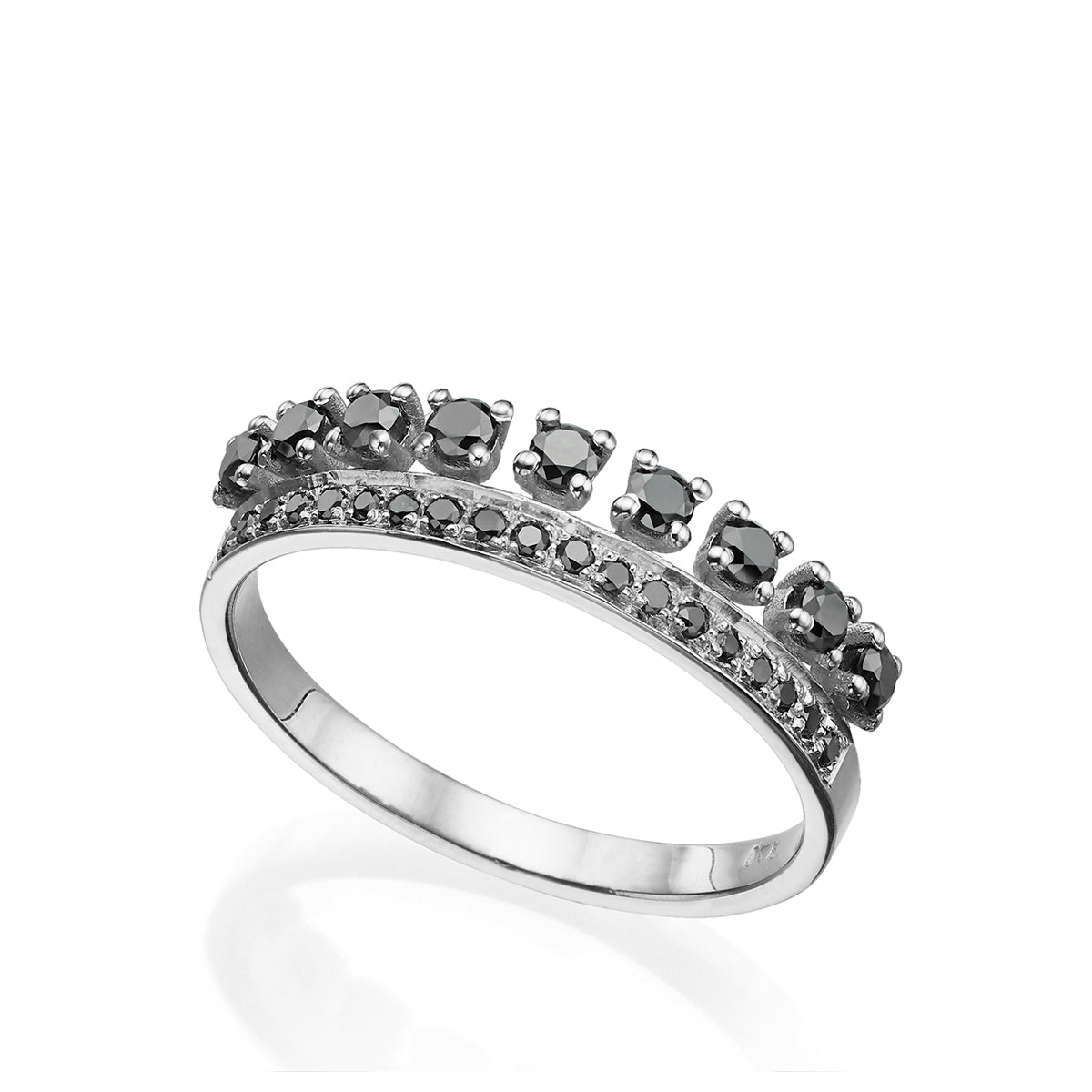 A special black diamond ring