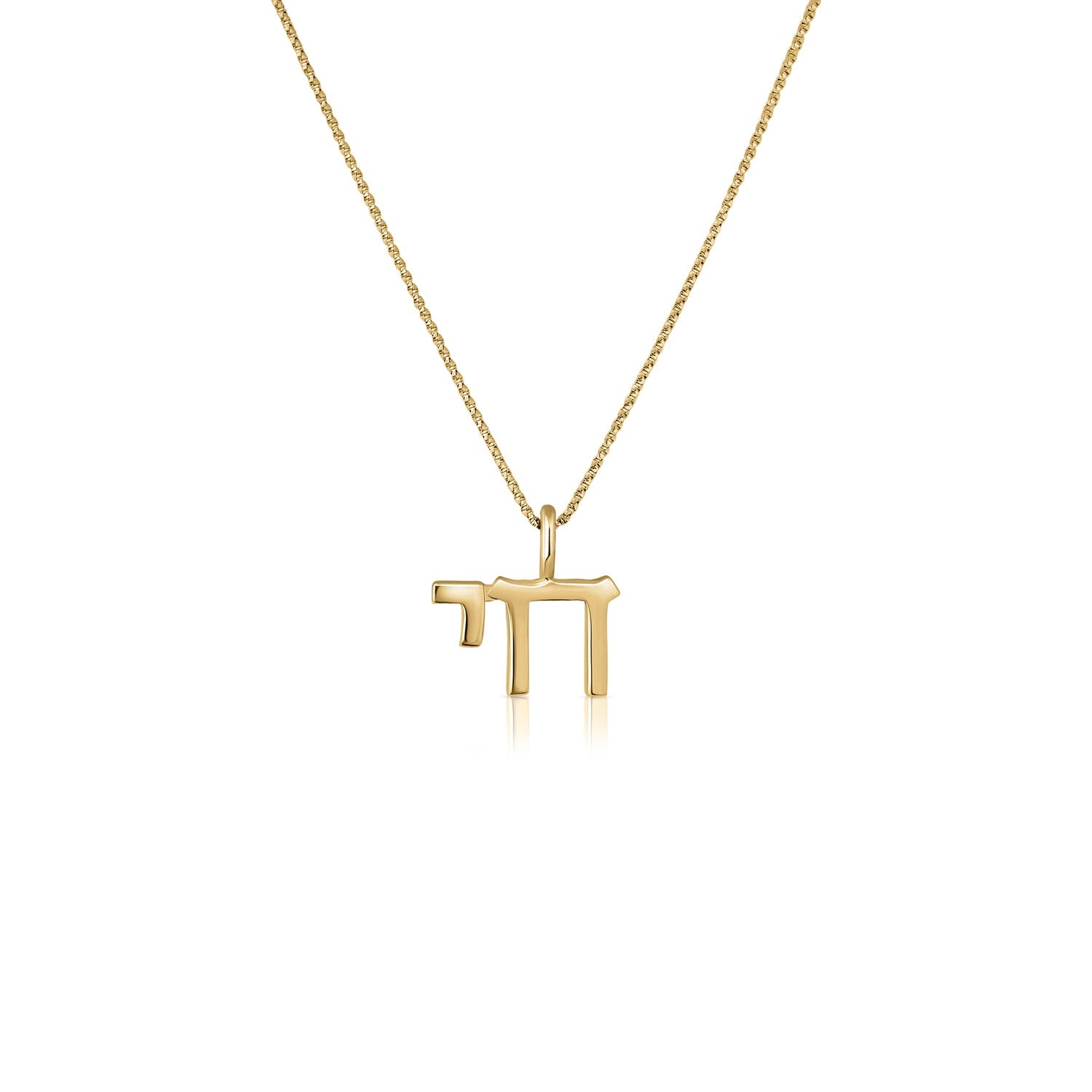 Delicate live gold pendant necklace