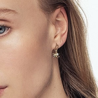 Lab diamond earrings